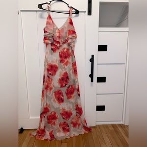 Calvin Klein | Floral Maxi Dress - Size 10